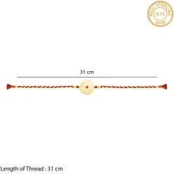 Golden Sunstar Rakhi