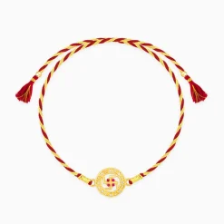 Golden Svastik Rakhi