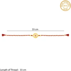Golden Svastik Rakhi