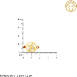 Golden Swastik Rakhi