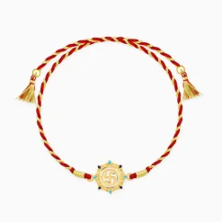 Golden Swastika Mandala Rakhi