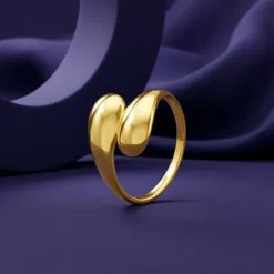 Golden SwirlPlay Ring (Size 12)