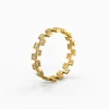 Golden Tic Tac Ring (Size 12)