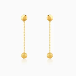 Golden Treasure Dangler Earrings