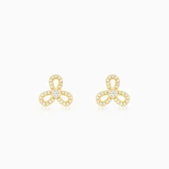 Golden Trifecta Earrings