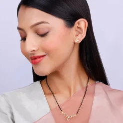 Golden Trifecta Love Mangalsutra Set