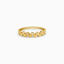Golden Urban Loop Ring