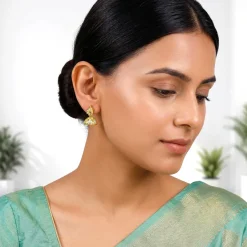 Golden Valkara Earrings