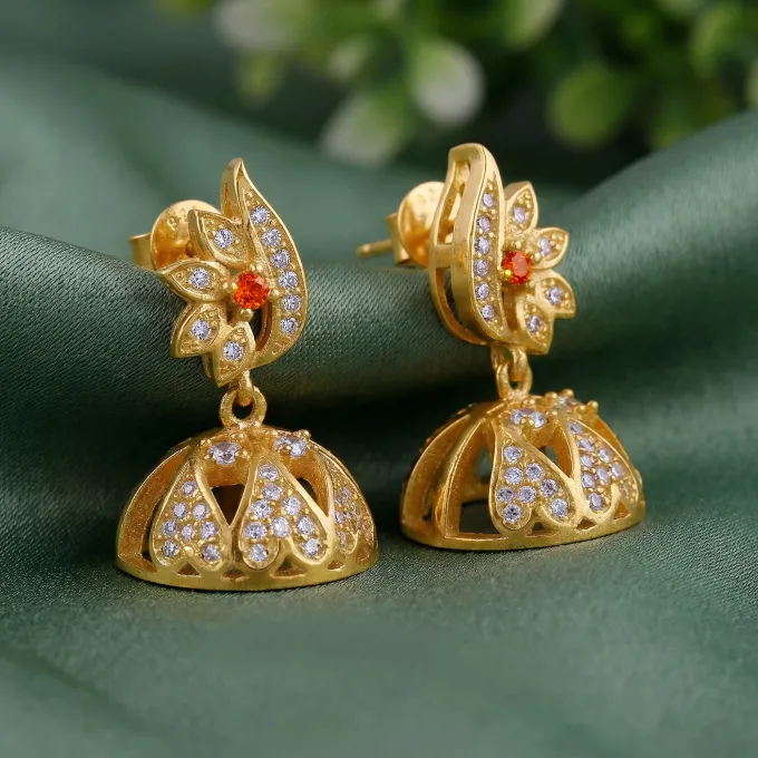 Golden Valkara Earrings