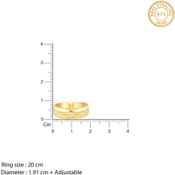 Golden Warrior Prince Ring for Him