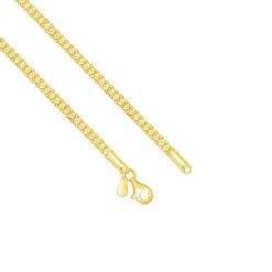 Golden Whispering Weave Chain For Him
