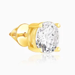 Golden Zircon Earrings