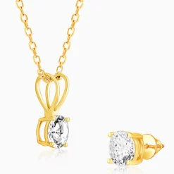 Golden Zircon Set