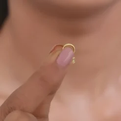 Golden Zivah Ear Piercings