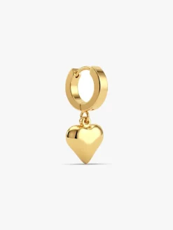 Heart Agenda Gold Plated Earrings