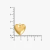 Heart On Lock Gold Plated Necklace