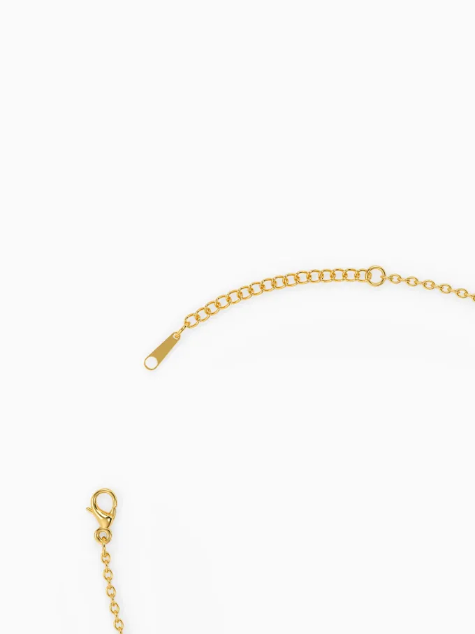 Heartline Gold Plated Necklace