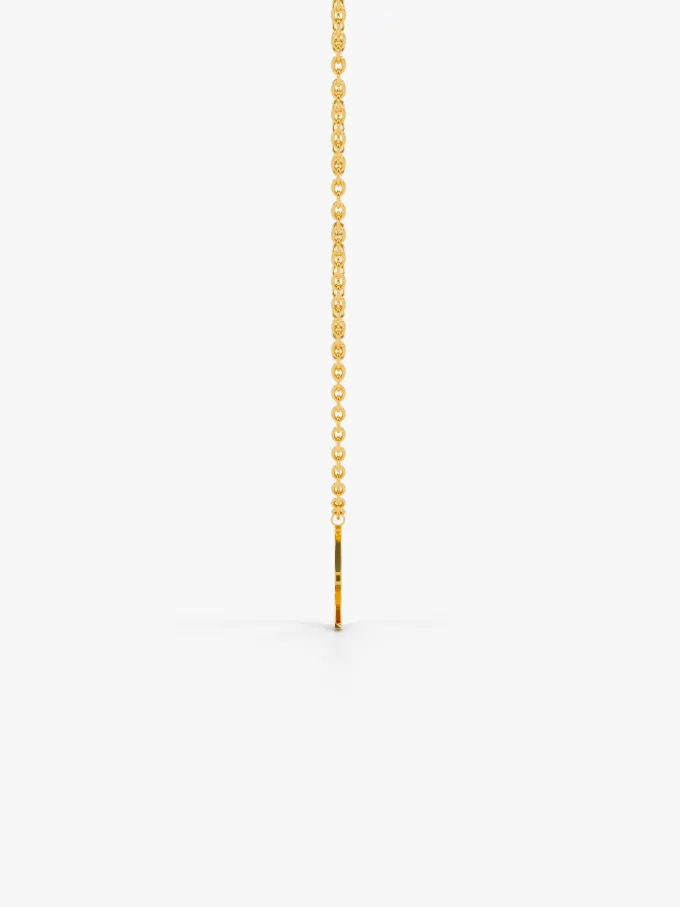 Heartline Gold Plated Necklace
