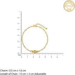 Kriti Sanon Golden Glowing Beads Bracelet