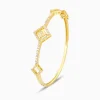 Kriti Sanon Golden Square Prism Signature Bracelet