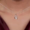 Kriti Sanon Rose Gold All of Me Necklace