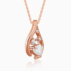 Kriti Sanon Rose Gold All of Me Necklace