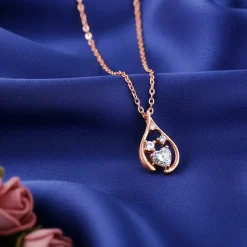 Kriti Sanon Rose Gold All of Me Necklace