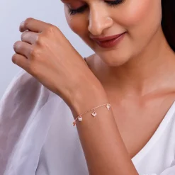 Kriti Sanon Rose Gold Charming Dreams Bracelet