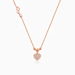 Kriti Sanon Rose Gold Delara Necklace