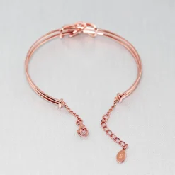 Kriti Sanon Rose Gold Dual Entangle Bracelet