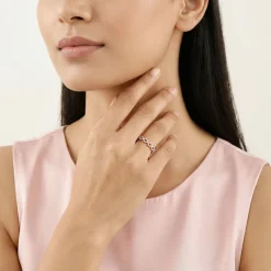Kriti Sanon Rose Gold Heart of Blush Ring