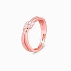 Kriti Sanon Rose Gold Promise Knot Ring