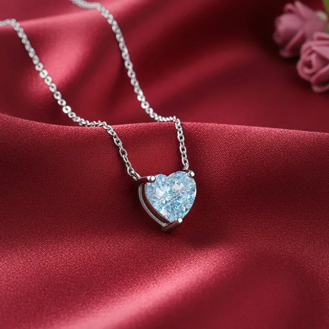 Kriti Sanon Silver Kiss Me Necklace