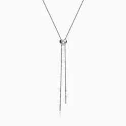 Kriti Sanon Silver Pure Heart Necklace