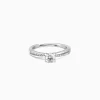 Kriti Sanon Silver Zircon Layered Ring