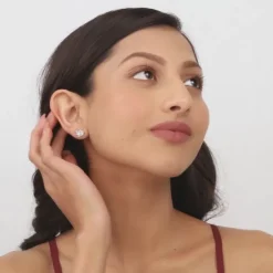 Manali's Shining Swan Studs