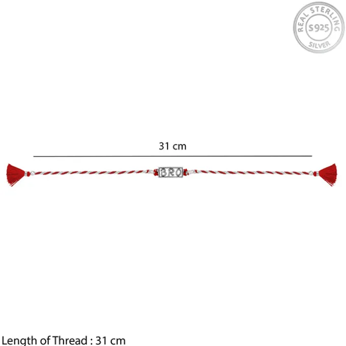 Oxidised Silver Bro Rakhi