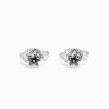 Oxidised Silver Floral Muse Toe Rings