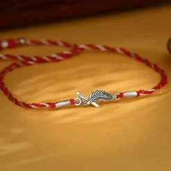 Oxidised Silver Krishna Rakhi