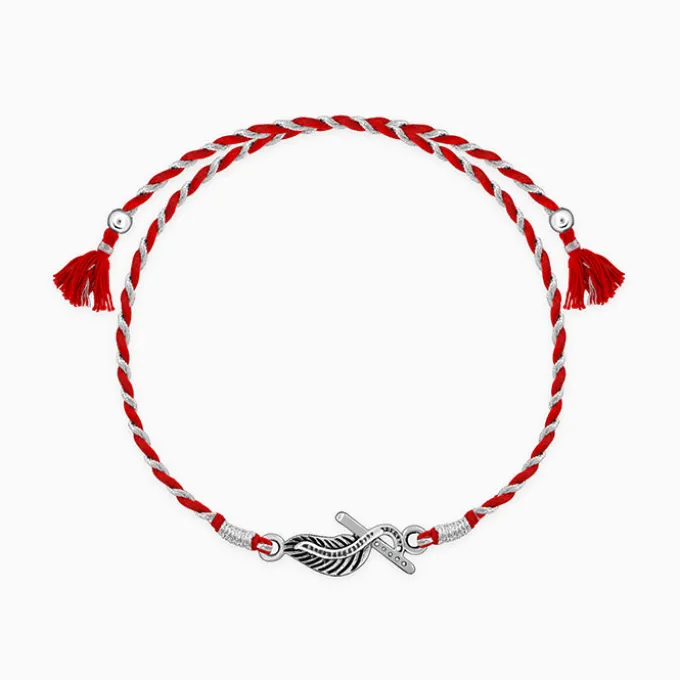 Oxidised Silver Krishna Rakhi