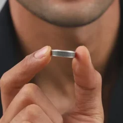 Oxidised Silver Meraki Ring For Him