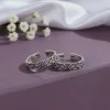 Oxidised Silver Saanvi Toe Rings