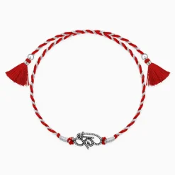 Oxidised Silver Shree Rakhi