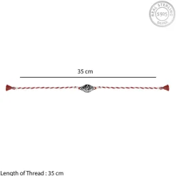 Oxidised Silver Vinayak Rakhi