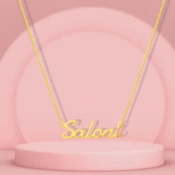 Personalised Golden Regalia Pendant