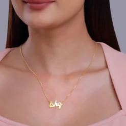 Personalised Rose Gold Regalia Pendant