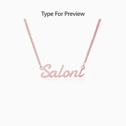 Personalised Rose Gold Regalia Pendant