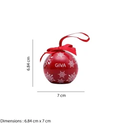 Red Bauble Gift Box for Pendant/Earrings (box only)