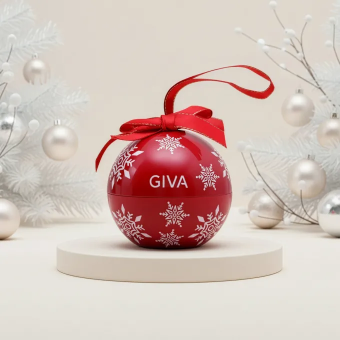 Red Bauble Gift Box for Pendant/Earrings (box only)
