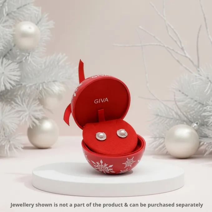 Red Bauble Gift Box for Pendant/Earrings (box only)